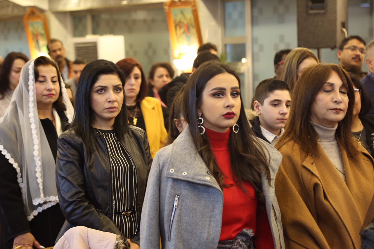 له‌ كڵێسه‌يه‌كى سلێمانى يادى له‌دايكبوونى په‌يامبه‌رى كريستيانه‌كان كرايه‌وه‌